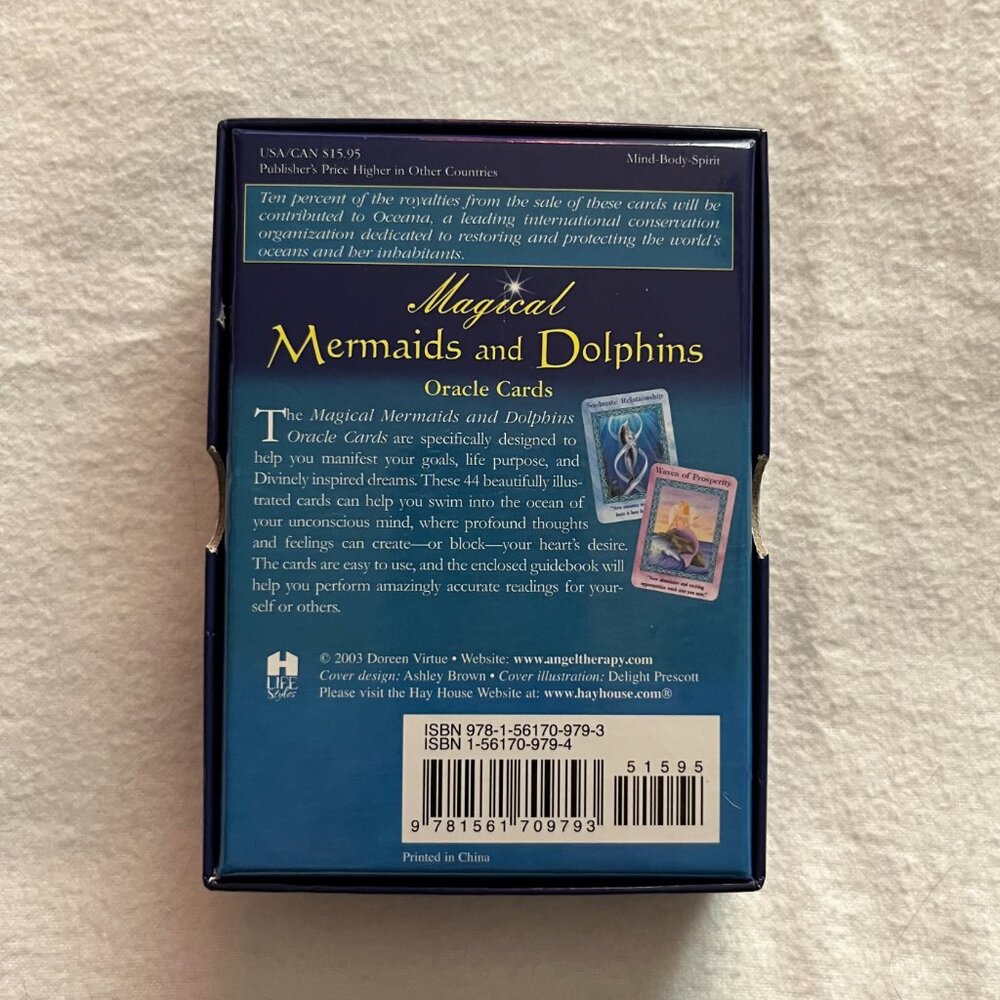 “Magical Mermaids & Dolphins” Oracle Cards - Picture 5 of 7